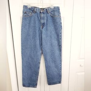 EDDIE BAUER Men's Classic Fit Straight Leg Denim Jeans ~ 34 x 30 ~ Pre-Owned